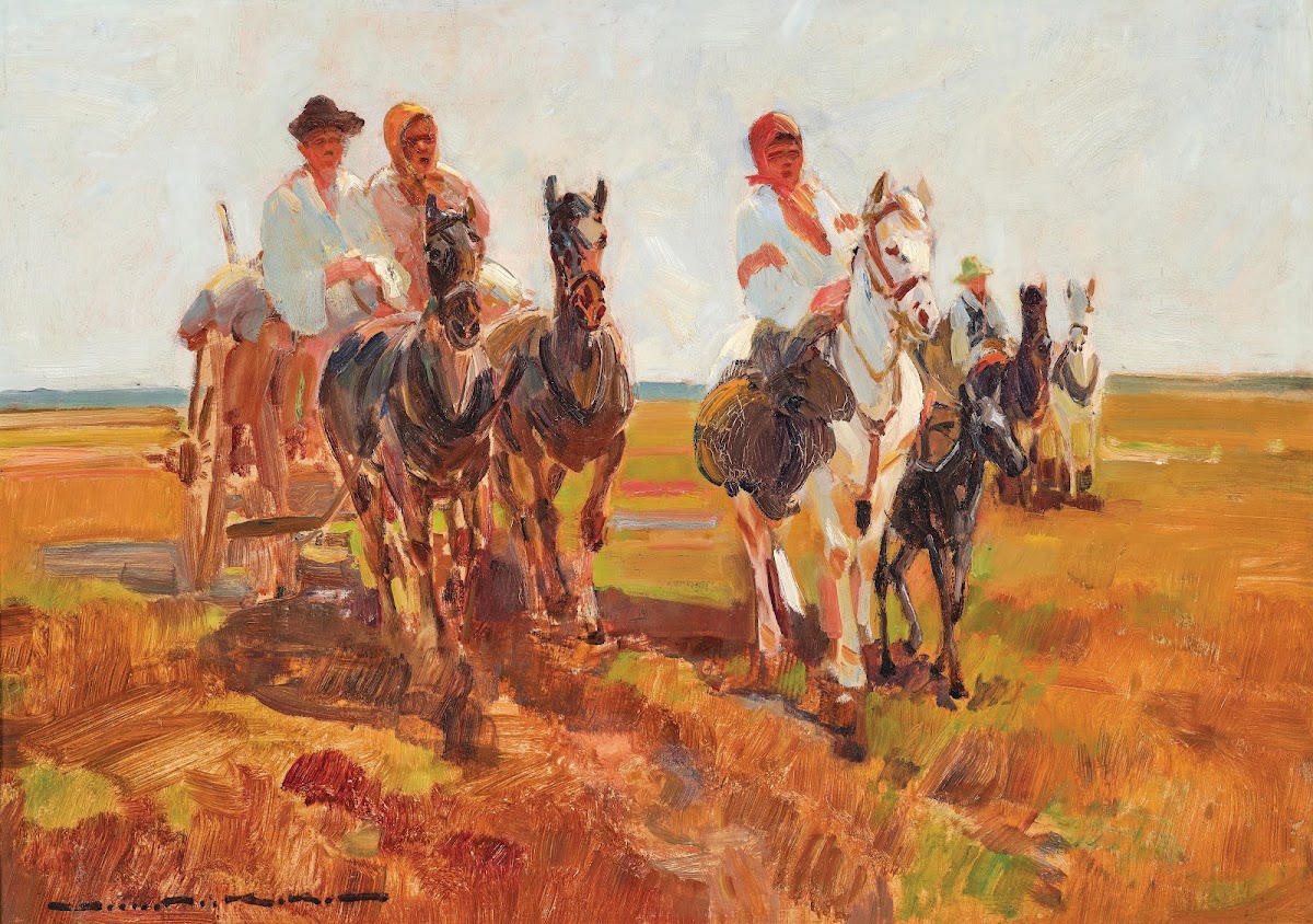 Heimkehr vom Feld 1925