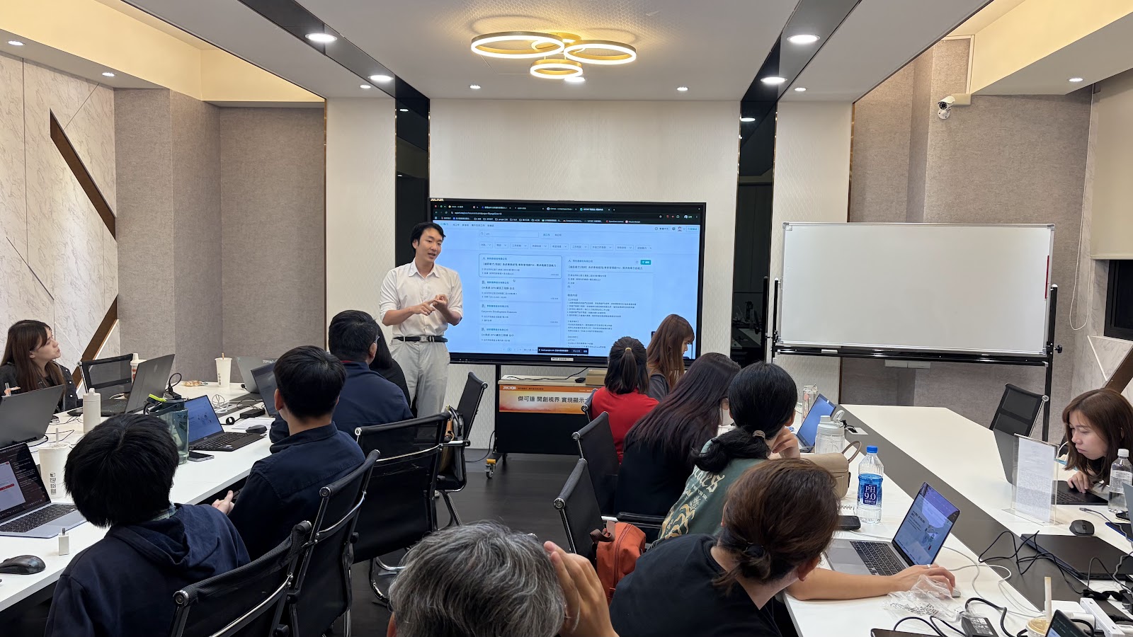 聰電站 Vol.3 活動現場，學員們認真參與課程