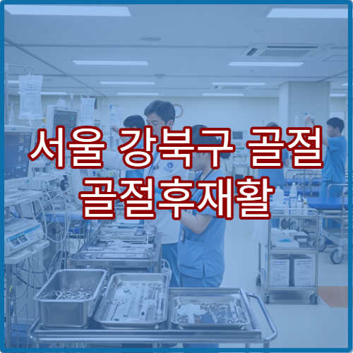 서울 강북구 골절 골절후재활 정형외과 물리치료 재활의학과