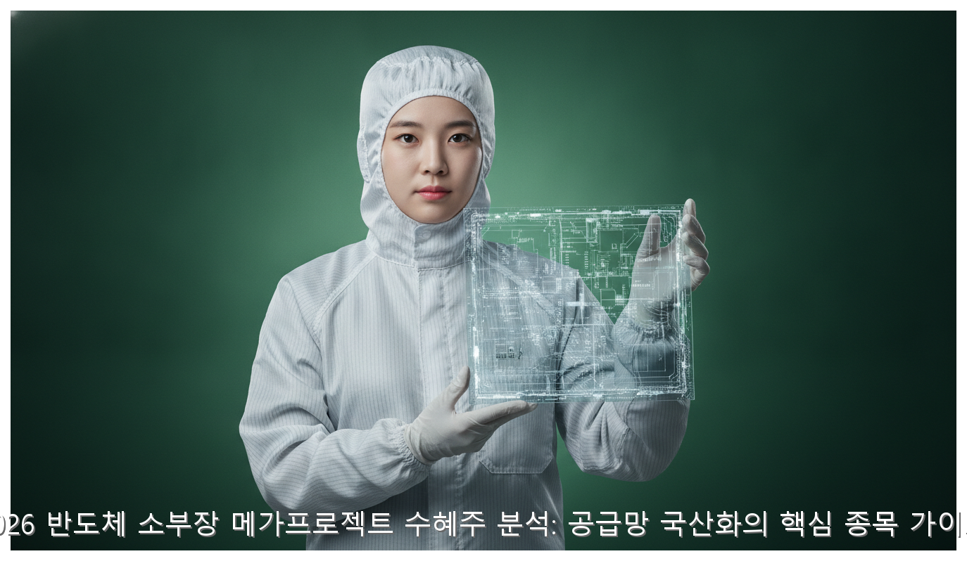 2026 반도체 소부장 메가프로젝트 수혜주 분석: 공급망 국산화의 핵심 종목 가이드 핵심 안내 및 분석 인포그래픽 (4)