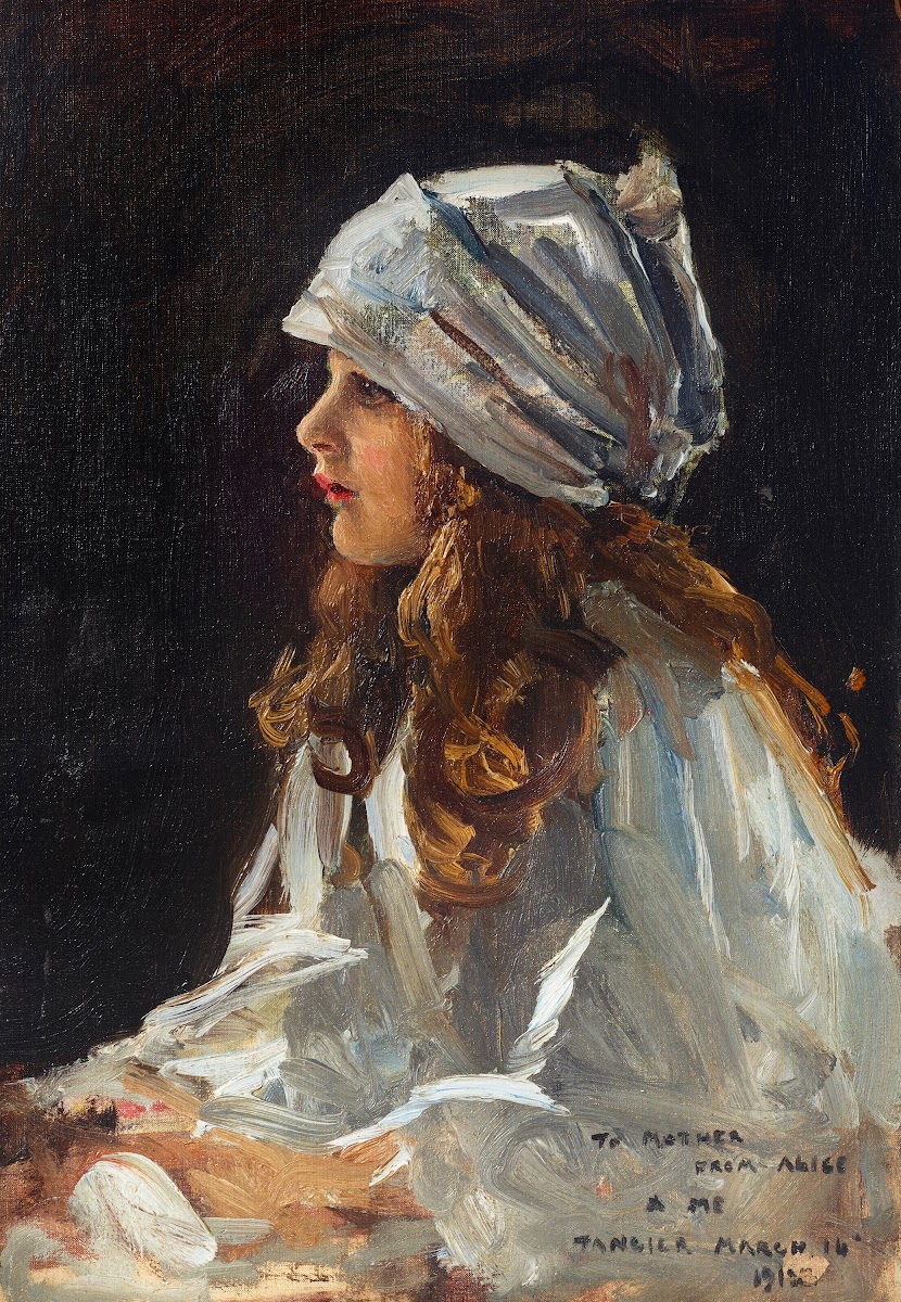 Portrait of the Artists Daughter Alice 1912