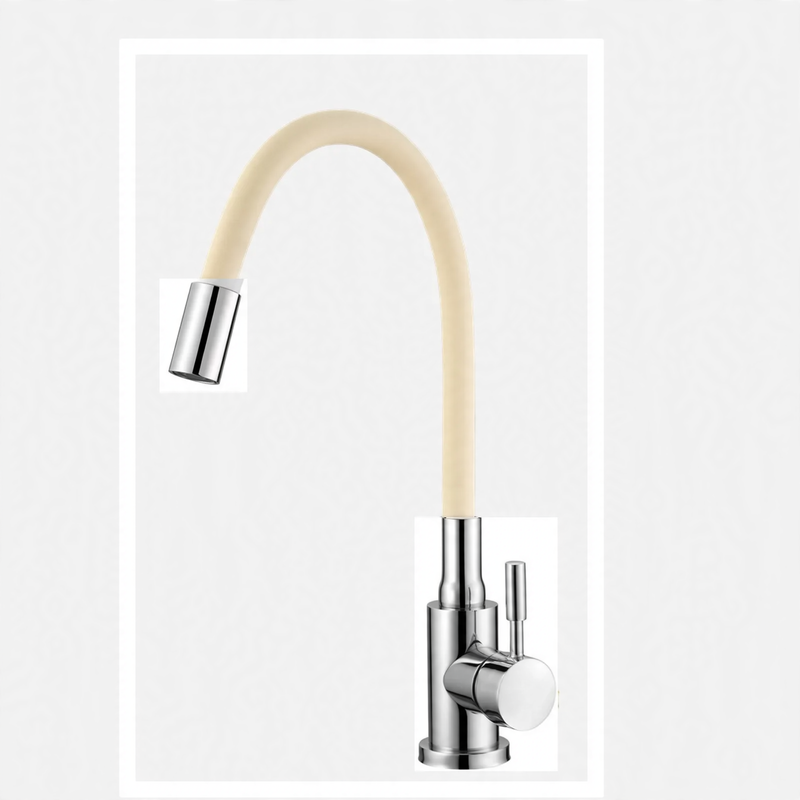 Kitchen faucet stainless steel 304, single-handle mixer tap