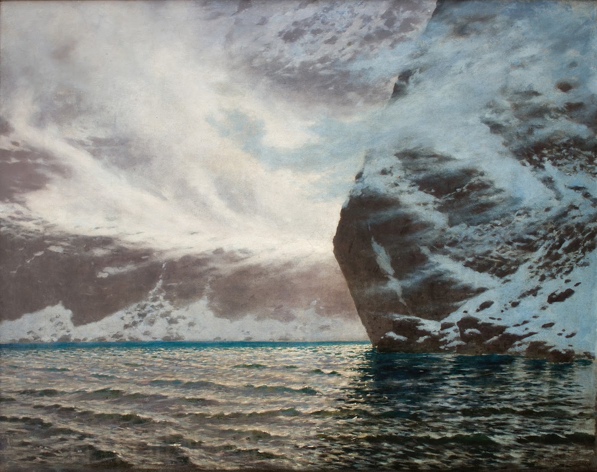 Czarny Staw The Blake Lake  Blizzard 1892