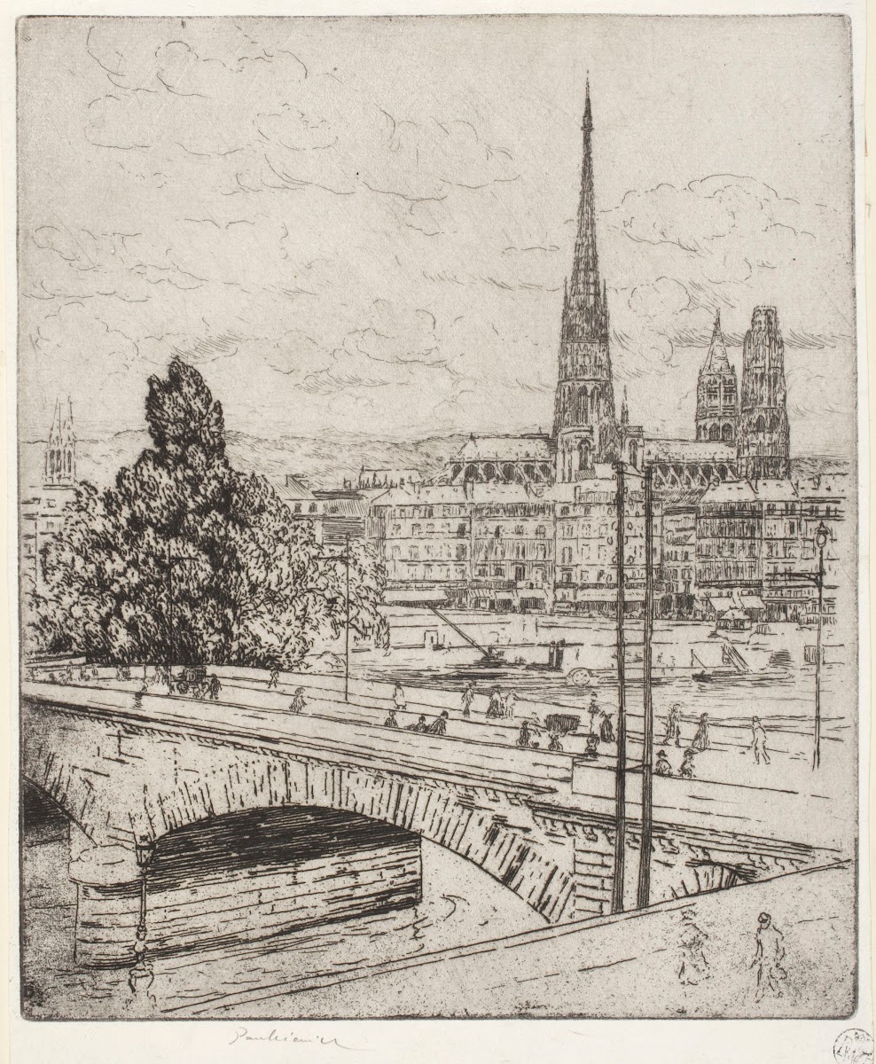Pont Corneille in Rouen 1904