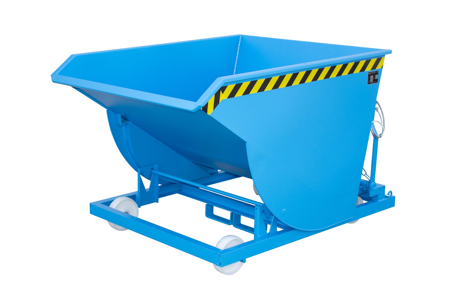 Spaander-kiepcontainer SKM 75, gelakt, Lichtblauw