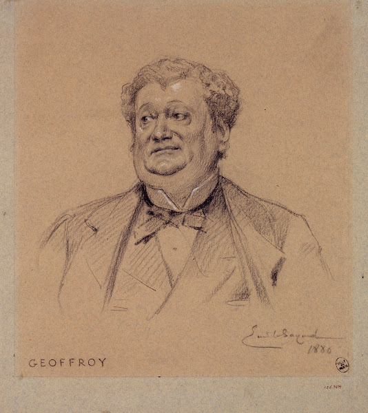 Portrait de Geoffroy acteur du Palais Royal 1880