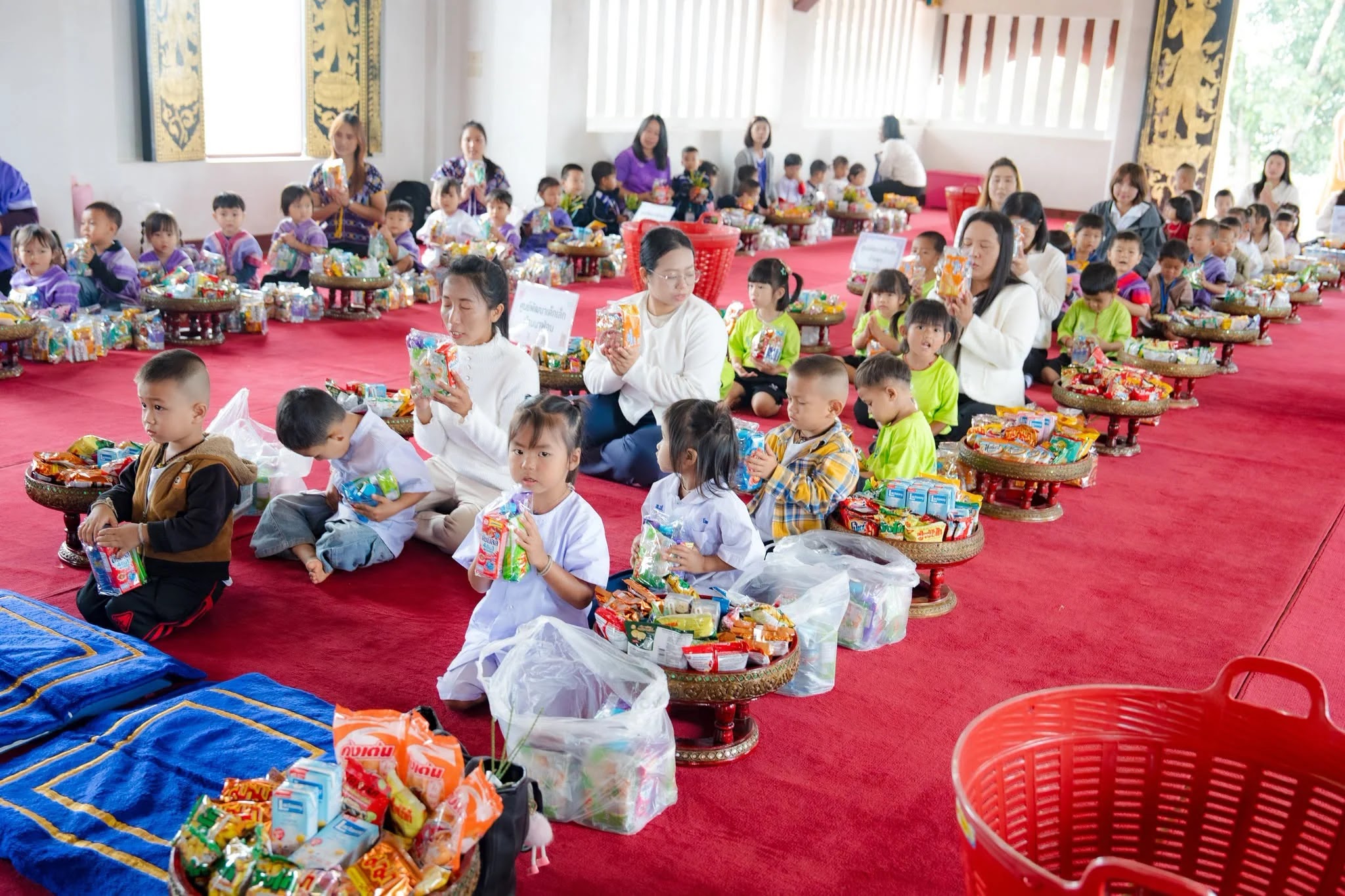ภาพประกอบ โครงการกิจกรรมพัฒนาผู้เรียนสำหรับเด็กอายุ ๓-๕ ปี