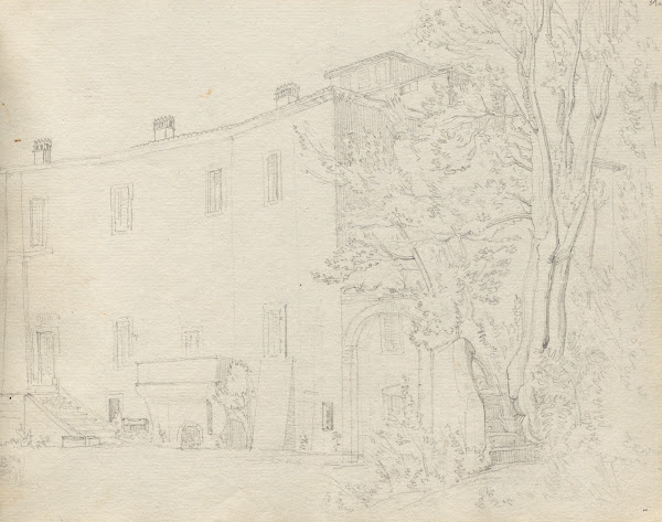 Album with Views of Rome and Surroundings Landscape Studies page 31a Roman Archt