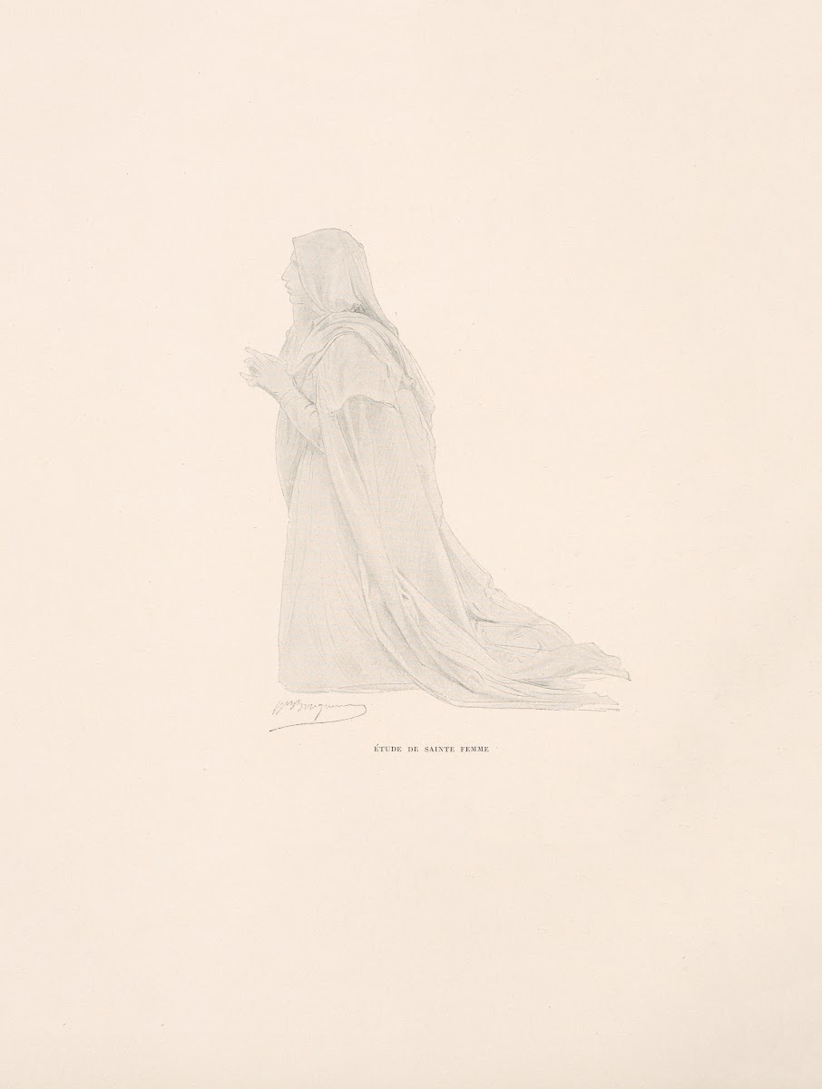 Ètude de sainte femme 19th century