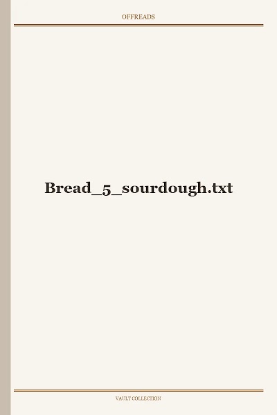 Bread 5 sourdough