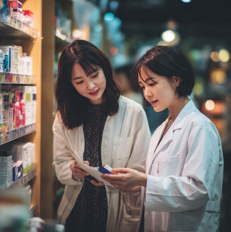 약사 상담 장면