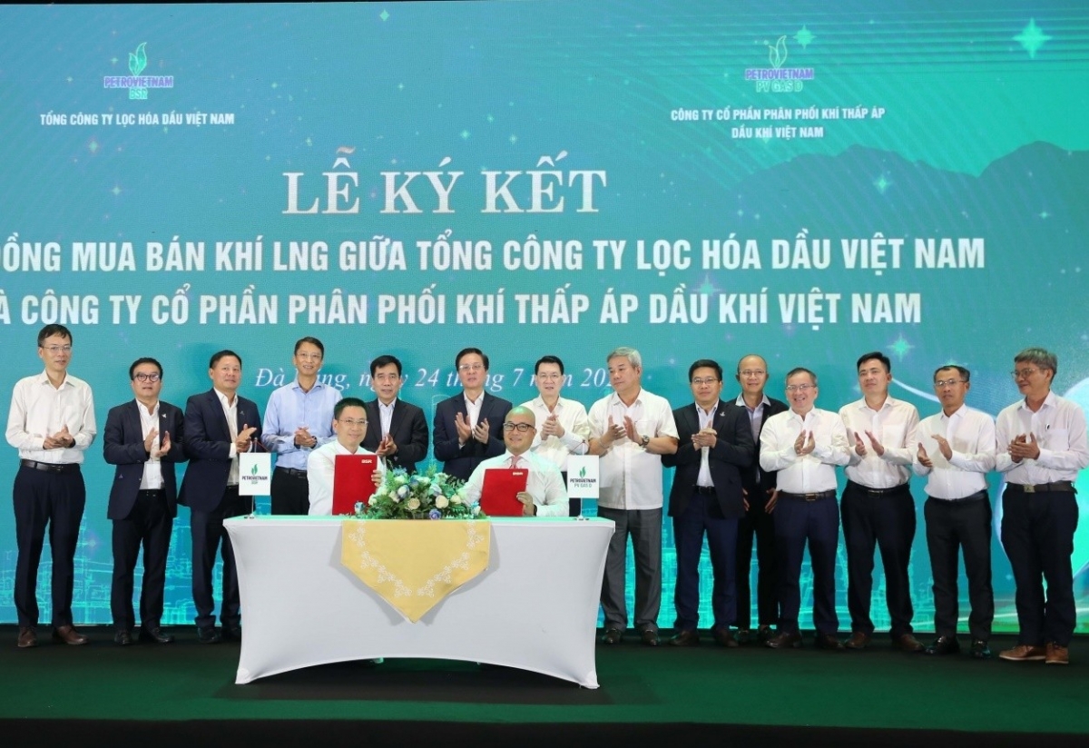 Hợp đồng LNG chiến lược giữa Tổng công ty Lọc hóa dầu Việt Nam và PV GAS