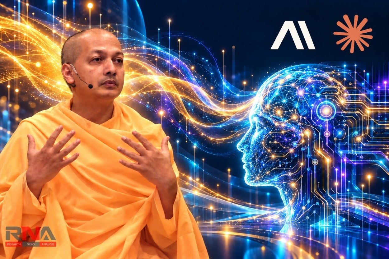 Swami Sarvapriyananda Details Spooky Claude AI Exchange