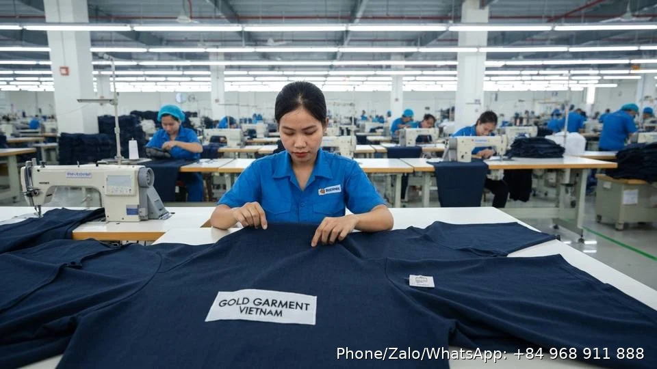 garment manufacturing - Gold Garment Vietnam