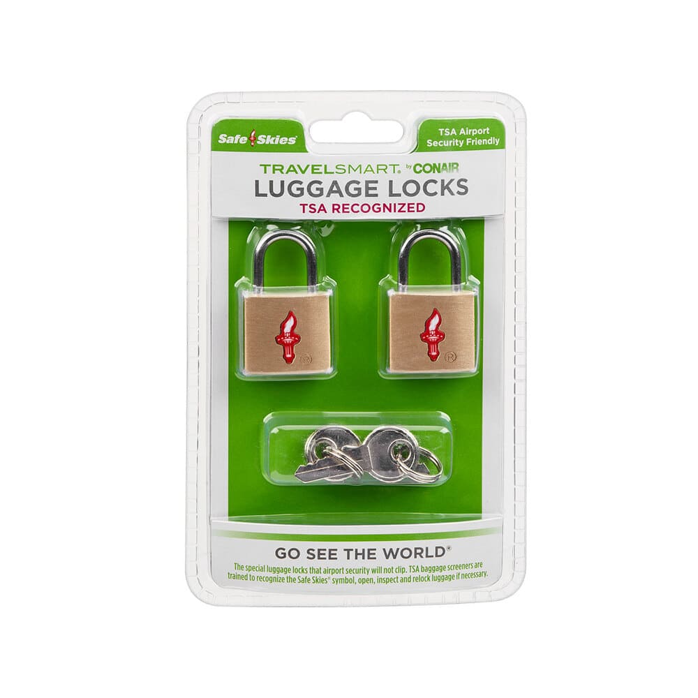 Set de candados Travel Smart™ by Conair™ 2 piezas