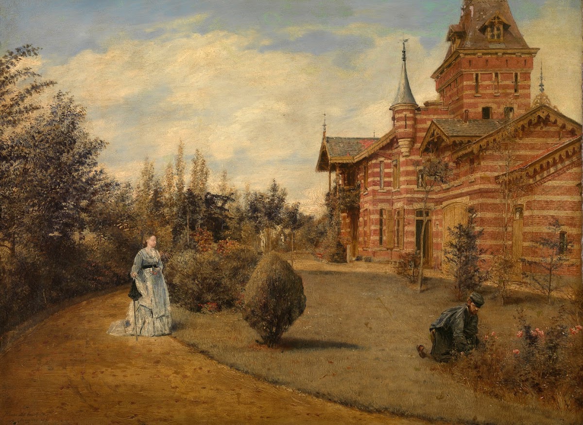 The Country House of Gustave Coûteaux 1871