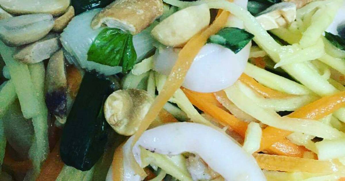 Gỏi xoài mực tươi