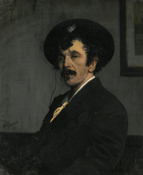 Portrait Of James Abbott Mcneill Whistler 1877