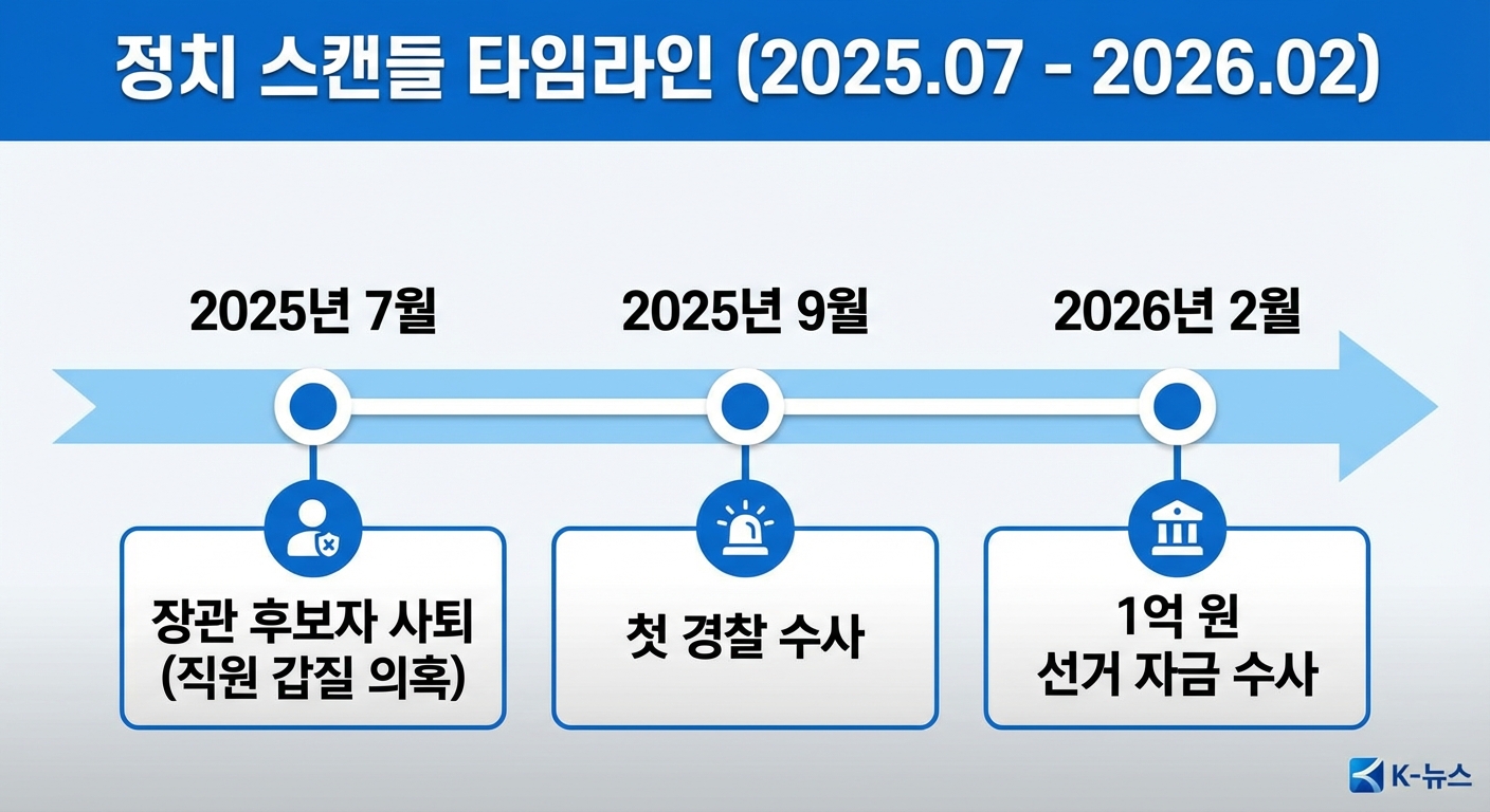 강선우 의원 사건 타임라인