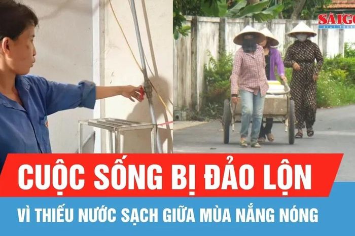 Người dân thiếu nước sạch giữa mùa nắng nóng vì nhà máy cấp nước hư hệ thống bơm - Báo Sài Gòn Giải Phóng