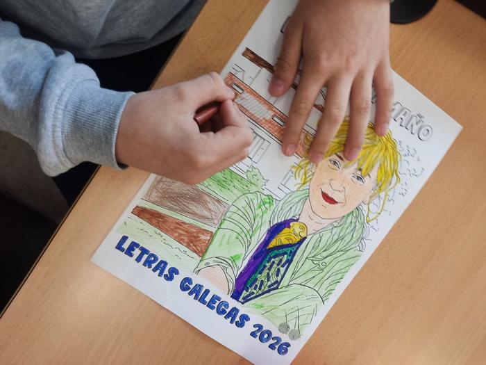 4º de Primaria mergúllase na obra de Begoña Caamaño polo Día das Letras Galegas