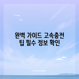 c타입고속충전, c타입 충전기, 어떻게 c타입으로 빠르게 충전하나, c타입 고속충전의 장점, c타입 충전 관련 팁
