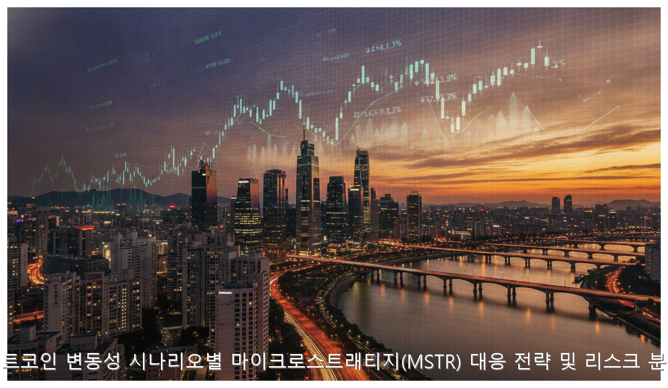 비트코인 변동성 시나리오별 마이크로스트래티지(MSTR) 대응 전략 및 리스크 분석 핵심 안내 및 분석 인포그래픽 (8)
