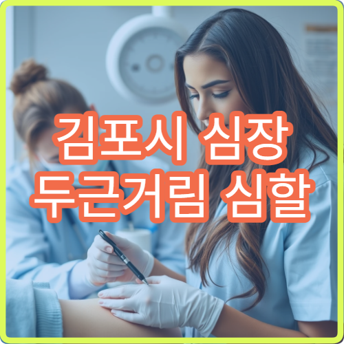 김포시 심장 두근거림 심할 때 진료 가능한 병원