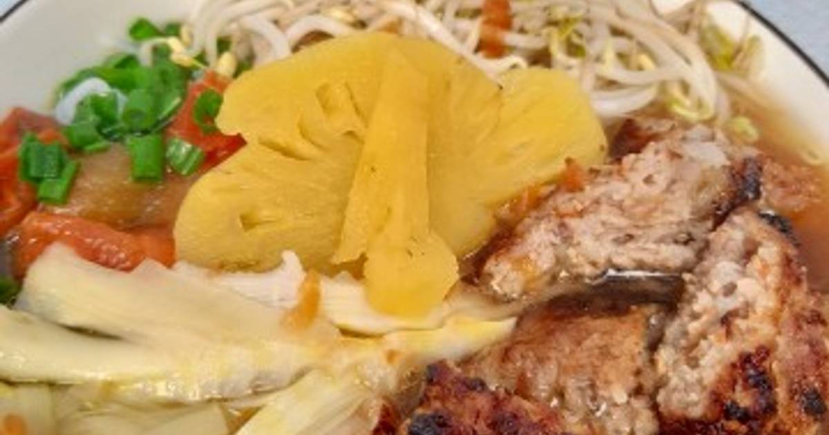 Bún chả nước