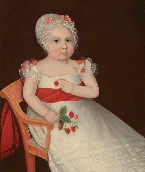 The Strawberry Girl c 1830