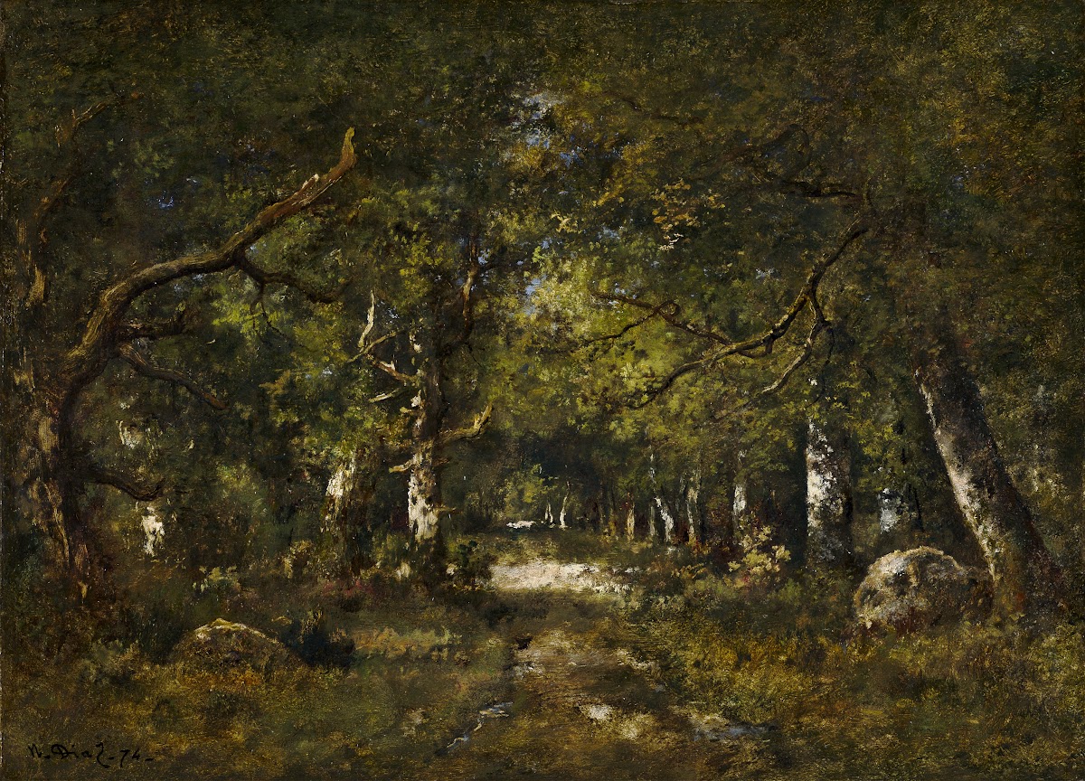 Forest Scene 1874