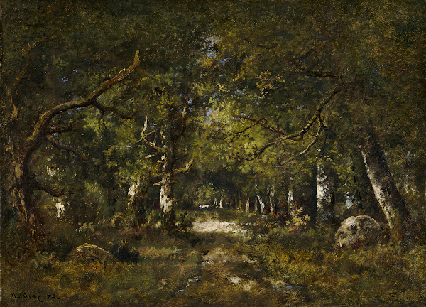 Forest Scene 1874