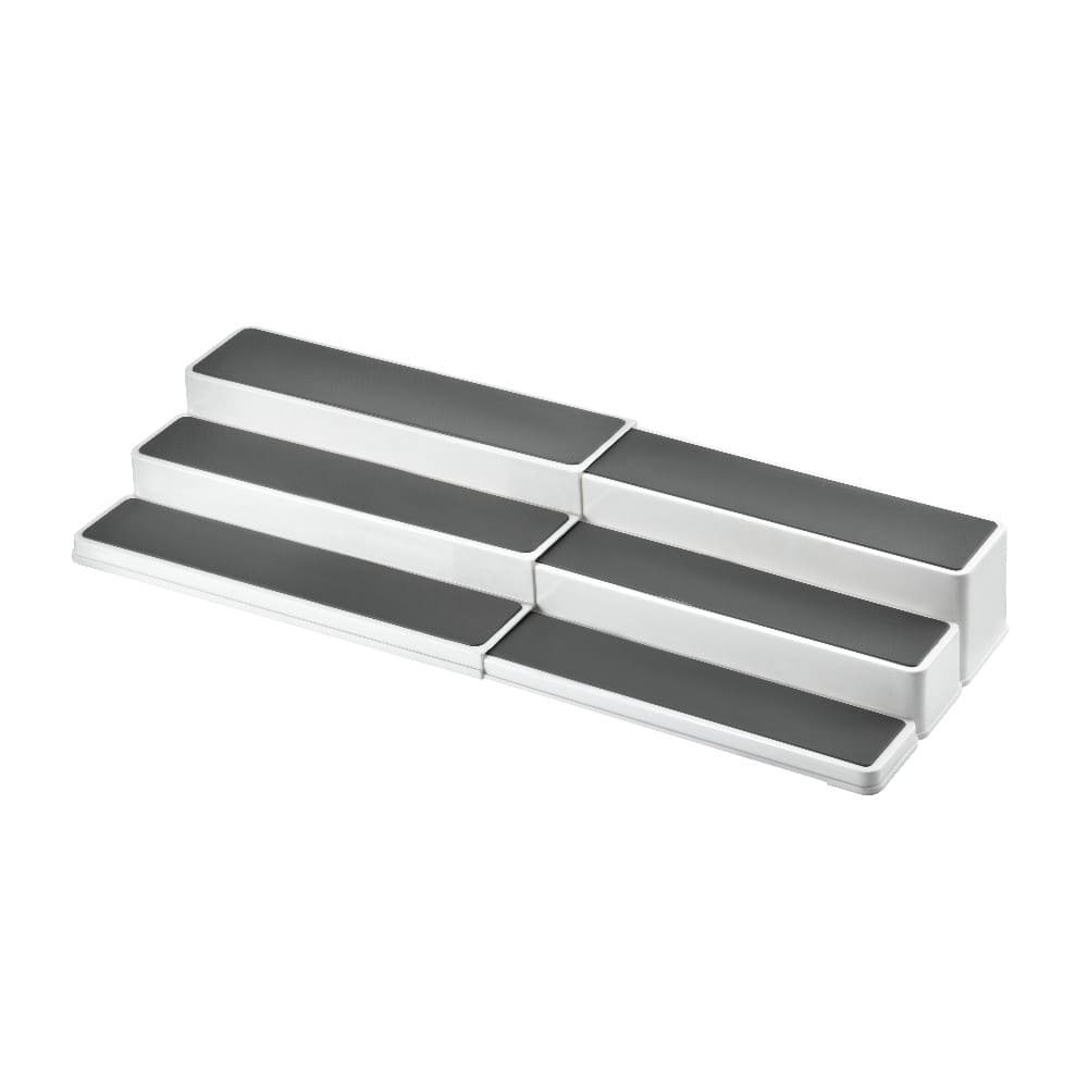 Organizador de plástico Link Life™ de 3 niveles expandible, color blanco