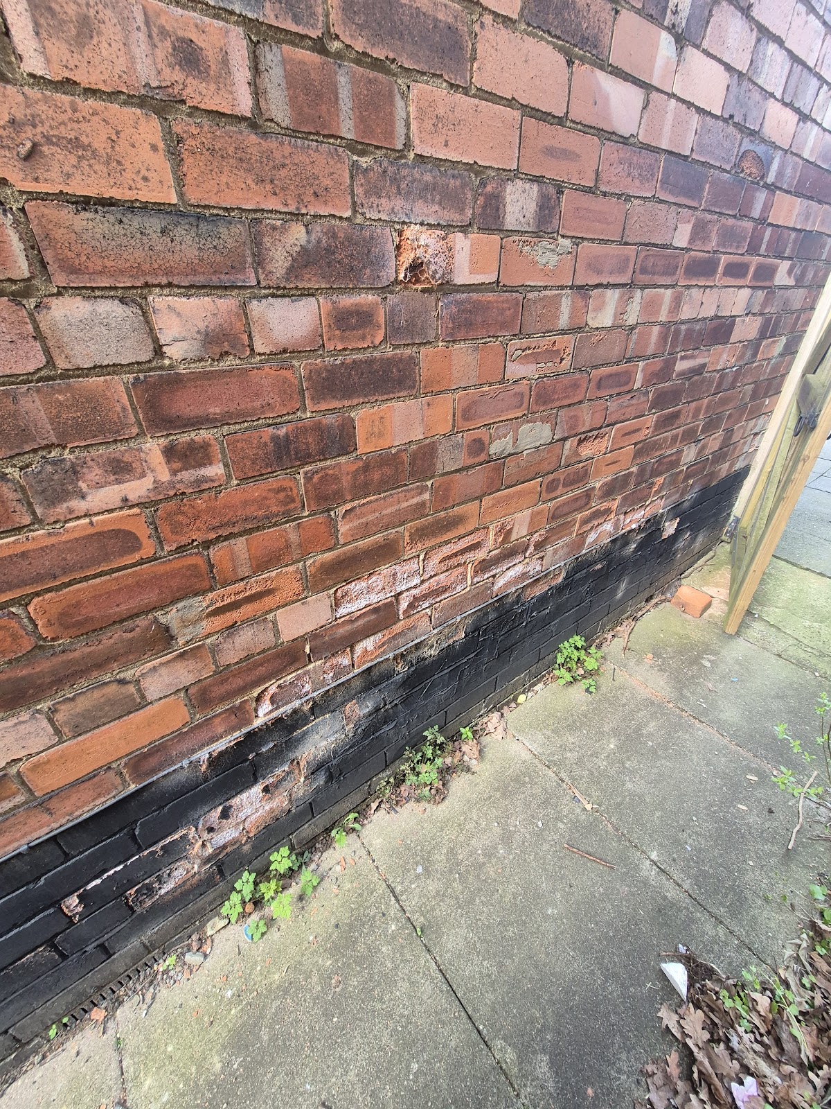 Damp and mould check during void property inspection — Lincoln rental property