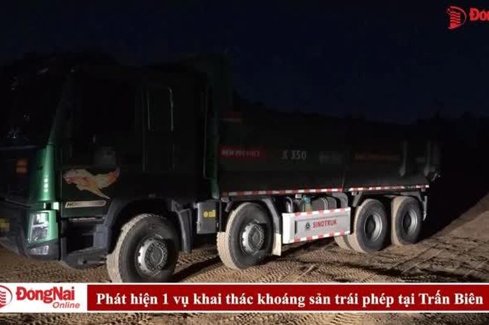 Phát hiện 1 vụ khai thác khoáng sản trái phép tại Trấn Biên - Báo Đồng Nai