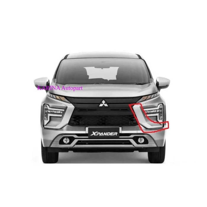 Garnish List Chrome Bumper Xpander 2022 Original: Solusi Tampilan Elegan