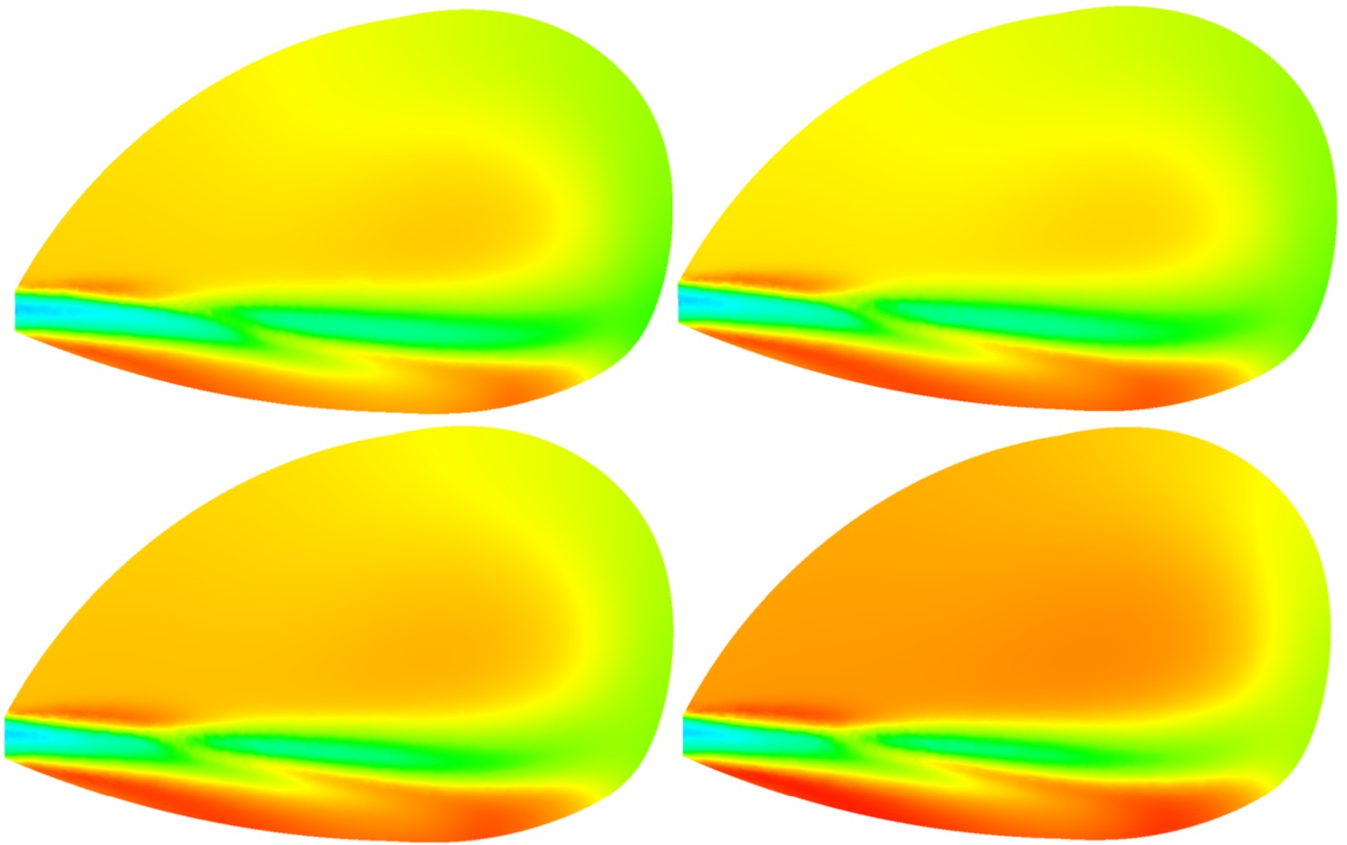 Numerical simulation of the effect of hydrogen injection and oxygen enrichment interaction on PCI in a blast furnace