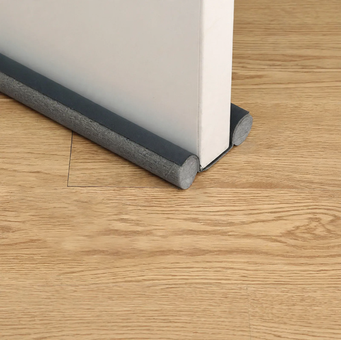 Door seal for door bottoms, soundproof