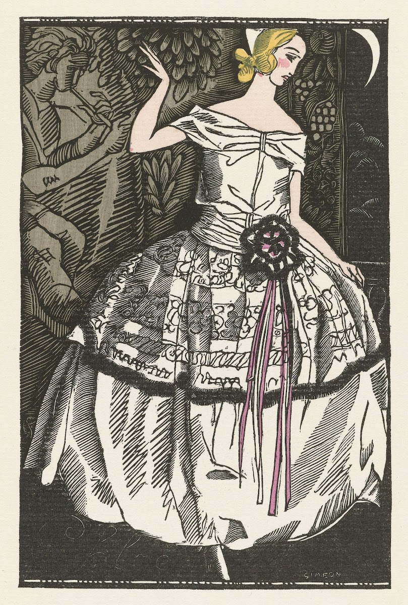 Chloë  Robe du soir de Beer 1921