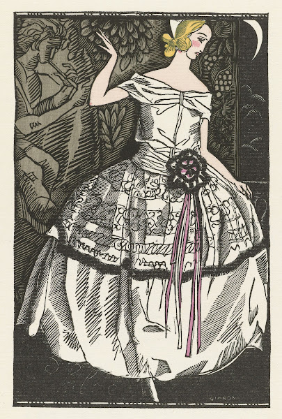Chloë  Robe du soir de Beer 1921
