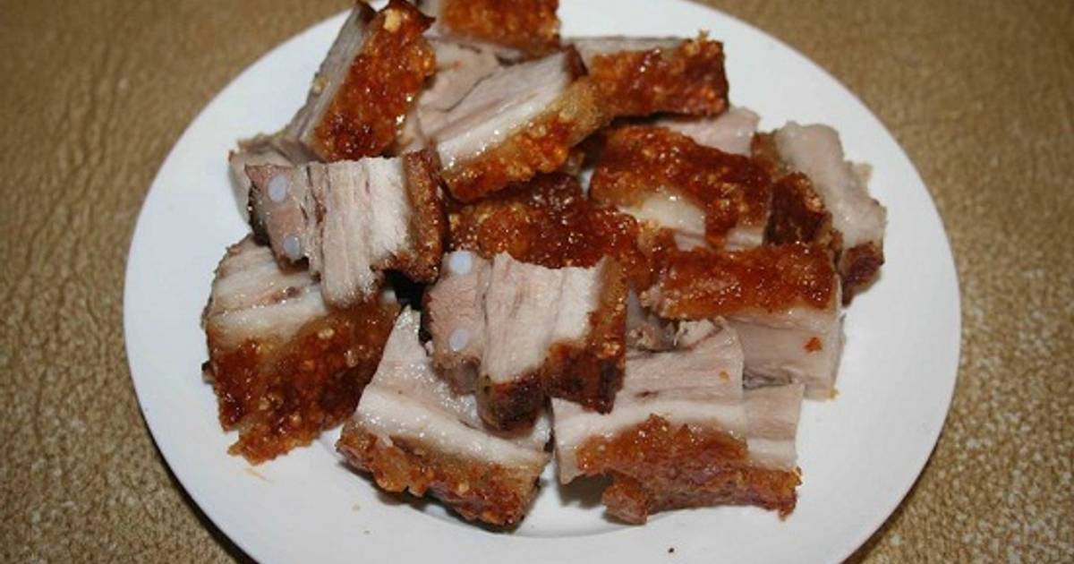 Thịt lợn áp chảo