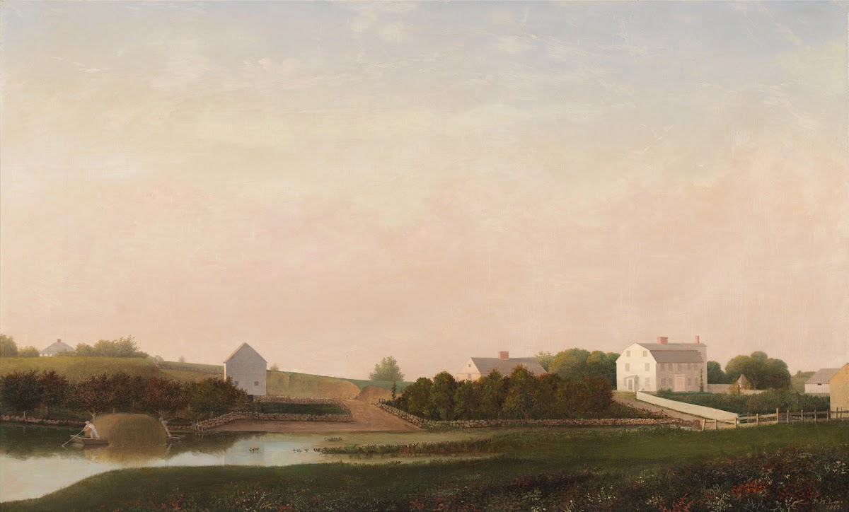 Babson and Ellery Houses ca 1863