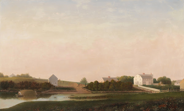 Babson and Ellery Houses ca 1863