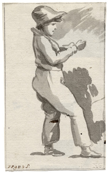 Staand jongetje