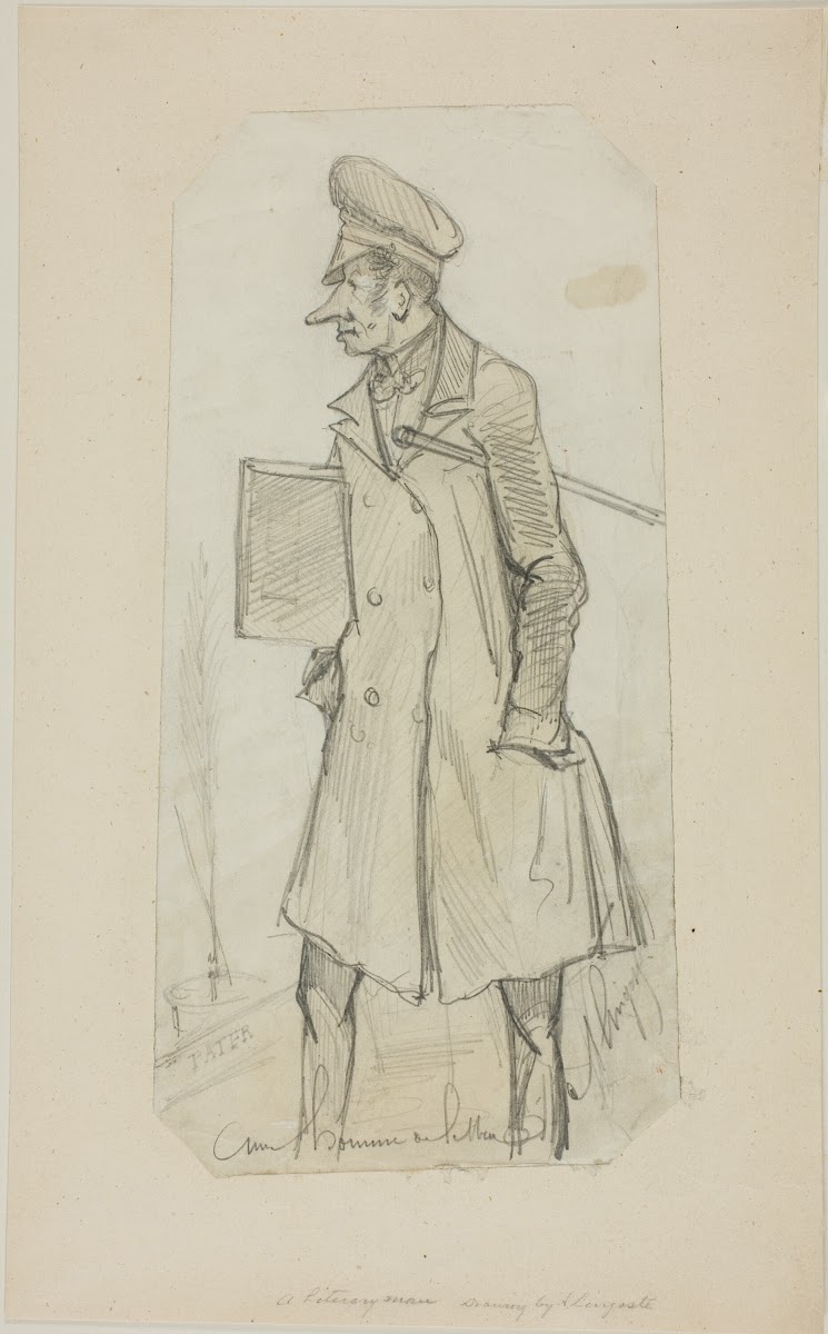 Caricature Of Scholar