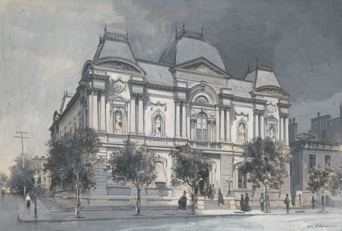 The Old Corcoran Gallery of Art c 1880
