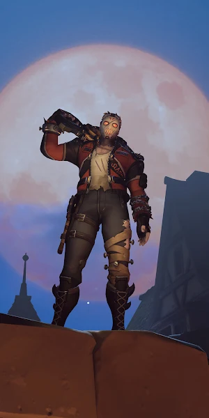 Junkrat, Overwatch, Halloween, Junkenstein 4K iPhone Wallpaper Background