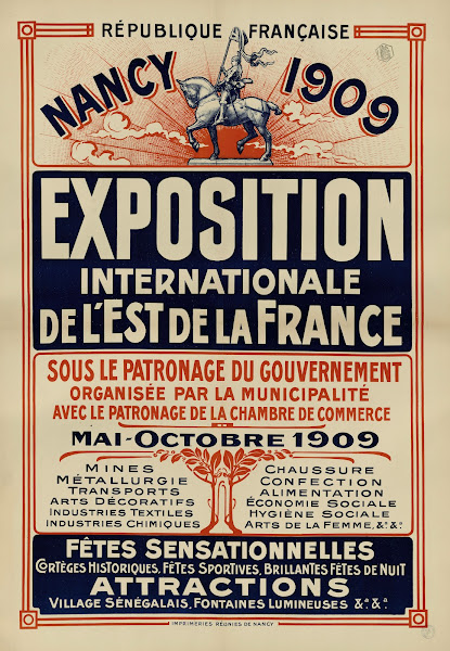 Nancy 1909 Exposition Internationale de lEst de la France 1909