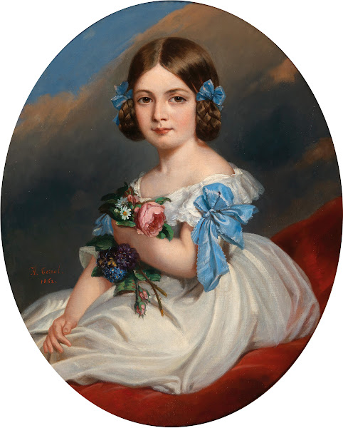 Portrait Of Marie Barthelemy 18381858 1862