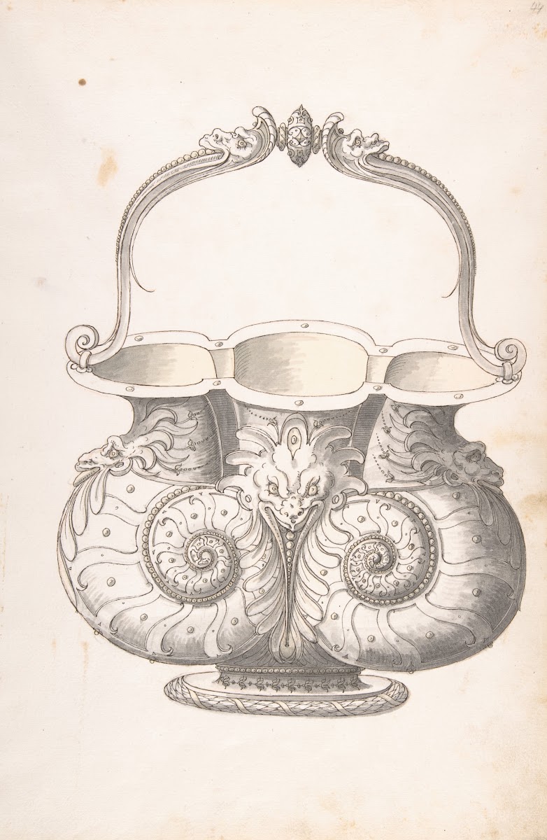 Design for a Bucket 16th century